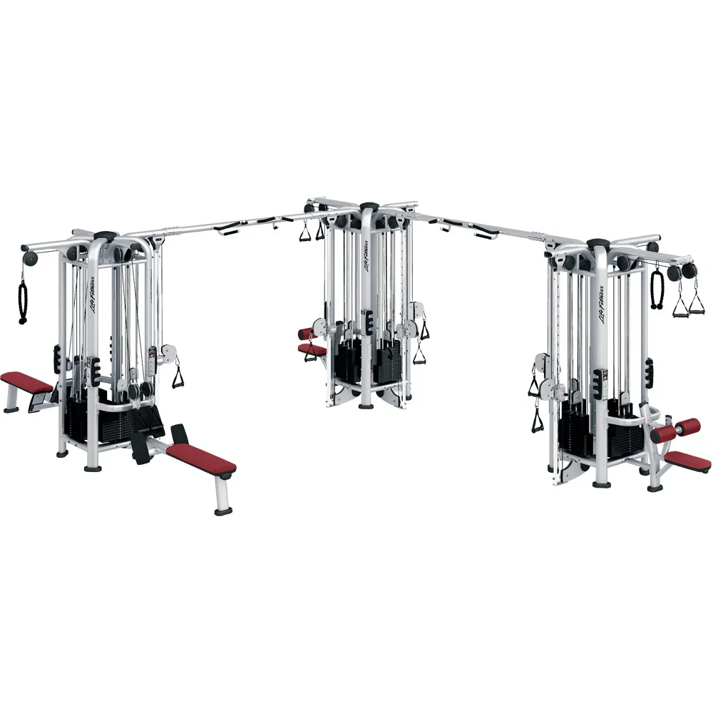 Hot saling professional commercial Gym equipment multi-functional trainer 8-multi jungle 8 multi station, Customized
Hot saling professional commercial Gym equipment multi-functional trainer 8-multi jungle 8 multi station, Customized