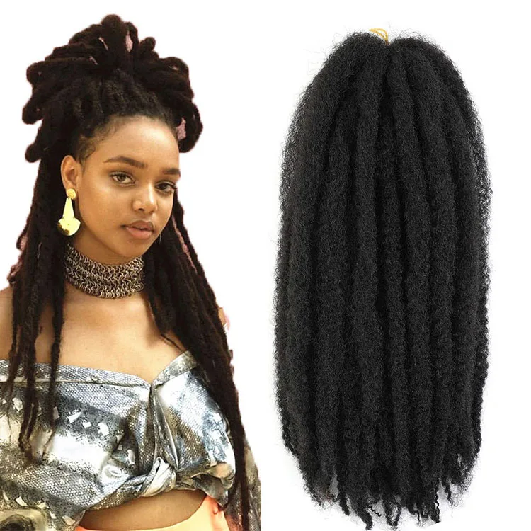 Kinky Marley Twist Crochet Hair Extensions Kinky Twist Braiding Hair Long And Rough Solid And Mixed Color Synthetic Fiber
Kinky Marley Twist Crochet Hair Extensions Kinky Twist Braiding Hair Long And Rough Solid And Mixed Color Synthetic Fiber