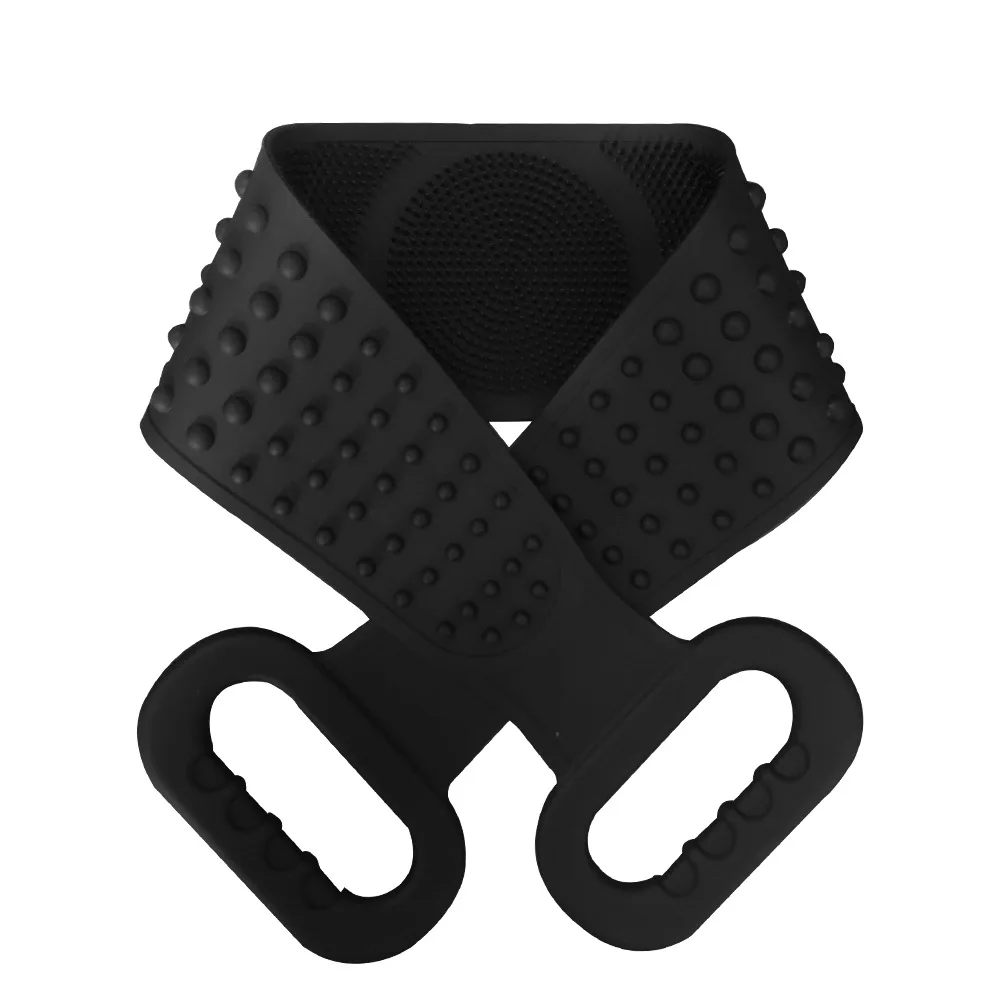 Exfoliating Long Double Side Silicone Body Scrubber Back Brush Silicone Body Scrubber Belt, Customized
Exfoliating Long Double Side Silicone Body Scrubber Back Brush Silicone Body Scrubber Belt, Customized