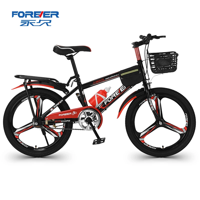FOREVER children's bicycle 18-inch single-speed magnesium alloy three-wheeled student cross-country mountain bike
FOREVER children's bicycle 18-inch single-speed magnesium alloy three-wheeled student cross-country mountain bike