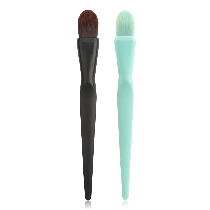 The new explosion soft elastic fiber hair feel oily brush handle evenly apply makeup Single face mask brush foundation brush, Natural color
The new explosion soft elastic fiber hair feel oily brush handle evenly apply makeup Single face mask brush foundation brush, Natural color