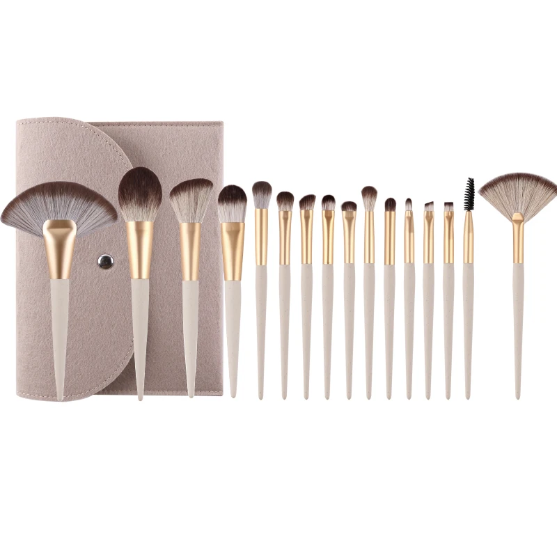professional 2021 makeup brush 16 pcs makeup brush set private label new design, Beige
professional 2021 makeup brush 16 pcs makeup brush set private label new design, Beige