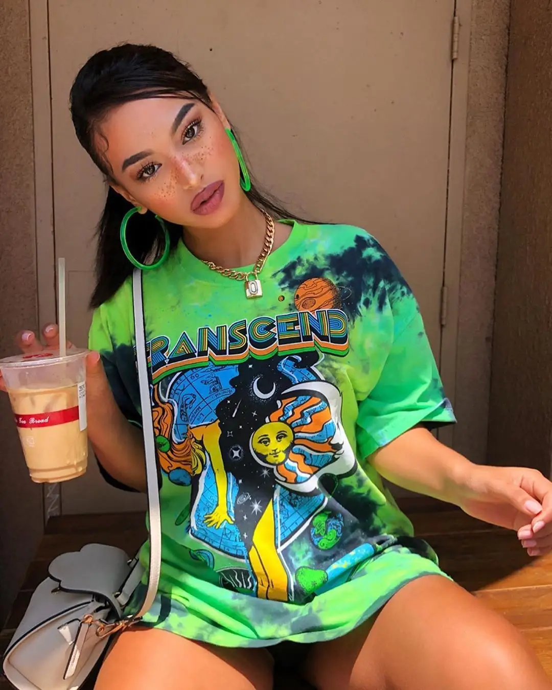 Wholesale Trendy 2021 Casual women Summer 4 Color Tie Dye Letter Print Women O-neck Short Sleeve Loose Graphic T-shirt, Yellow,green,purple,blue
Wholesale Trendy 2021 Casual women Summer 4 Color Tie Dye Letter Print Women O-neck Short Sleeve Loose Graphic T-shirt, Yellow,green,purple,blue