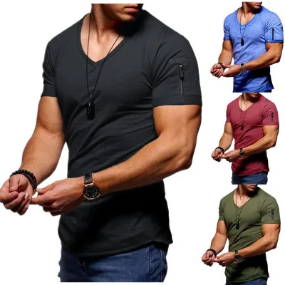 Men Tshirt Fitness Gym Clothing Man Tops T Shirt Male Solid Color short sleeve shirts sport plus size v neck shirt men's clothes, Orange, green, yellow, dark blue, blue, pink
Men Tshirt Fitness Gym Clothing Man Tops T Shirt Male Solid Color short sleeve shirts sport plus size v neck shirt men's clothes, Orange, green, yellow, dark blue, blue, pink