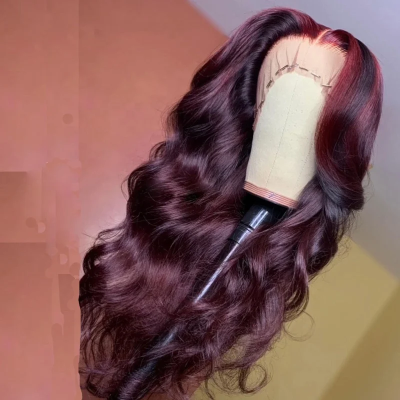 Highlight Burgundy Color Body Wave Cuticle Aligned Virgin Brazilian Human Hair Lace Front Wigs
Highlight Burgundy Color Body Wave Cuticle Aligned Virgin Brazilian Human Hair Lace Front Wigs