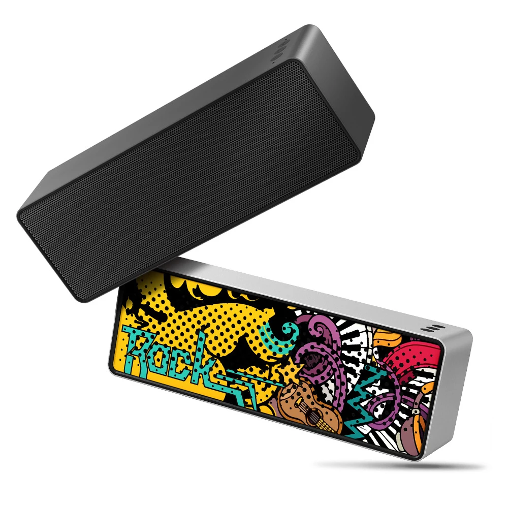 Graffiti Printed Amplified Stereo custom OEM 10W wireless bluetooth speaker, Black,silver graffiti
Graffiti Printed Amplified Stereo custom OEM 10W wireless bluetooth speaker, Black,silver graffiti