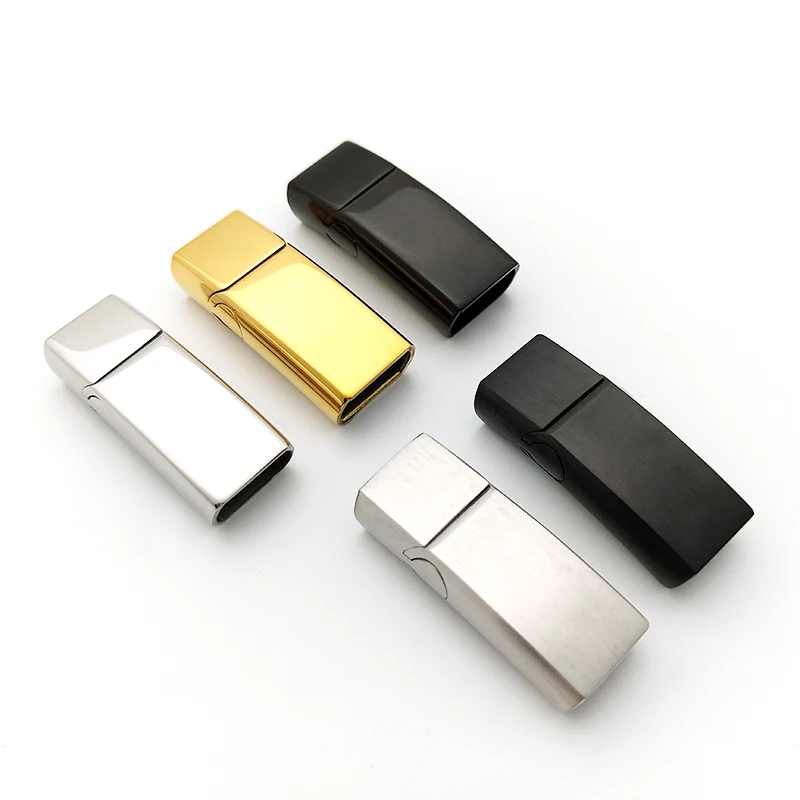 Custom logo stainless steel 12mm*6mm jewelry components metal lock clasps for leather cord bracelets making
Custom logo stainless steel 12mm*6mm jewelry components metal lock clasps for leather cord bracelets making