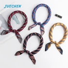 Wholesale Fashion Customized Printing Plain Scarf 70cm Silk Square Hijab For Women