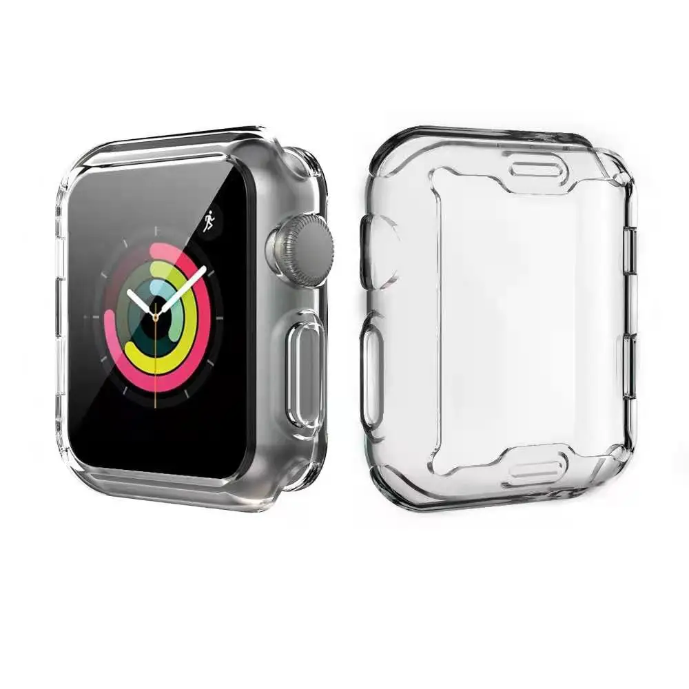 Screen Protective smart Watch Cover for iWatch 44mm 38mm 42mm 40mm / Soft Ultra-thin Silver Watch Case protective case
Screen Protective smart Watch Cover for iWatch 44mm 38mm 42mm 40mm / Soft Ultra-thin Silver Watch Case protective case