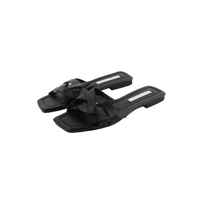 Sandals 2021 summer new flat bottomed women's sandals simple cross band women's slippers, Customized color
Sandals 2021 summer new flat bottomed women's sandals simple cross band women's slippers, Customized color