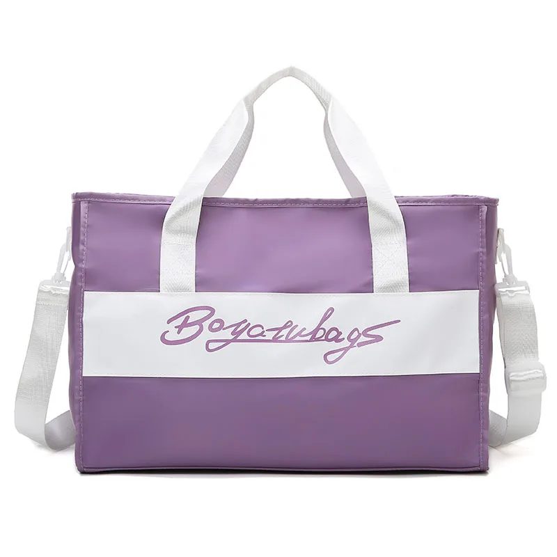The new Korean fashion leisure travel storage shopping bag large capacity foldable one-shoulder messenger handbag
The new Korean fashion leisure travel storage shopping bag large capacity foldable one-shoulder messenger handbag