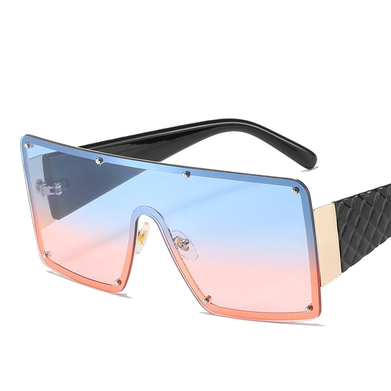 Hot Selling 2021 Fashion Custom Oversized Eyewear Big Square Women Glasses Pc Colorful Lens Shade Sunglasses
Hot Selling 2021 Fashion Custom Oversized Eyewear Big Square Women Glasses Pc Colorful Lens Shade Sunglasses
