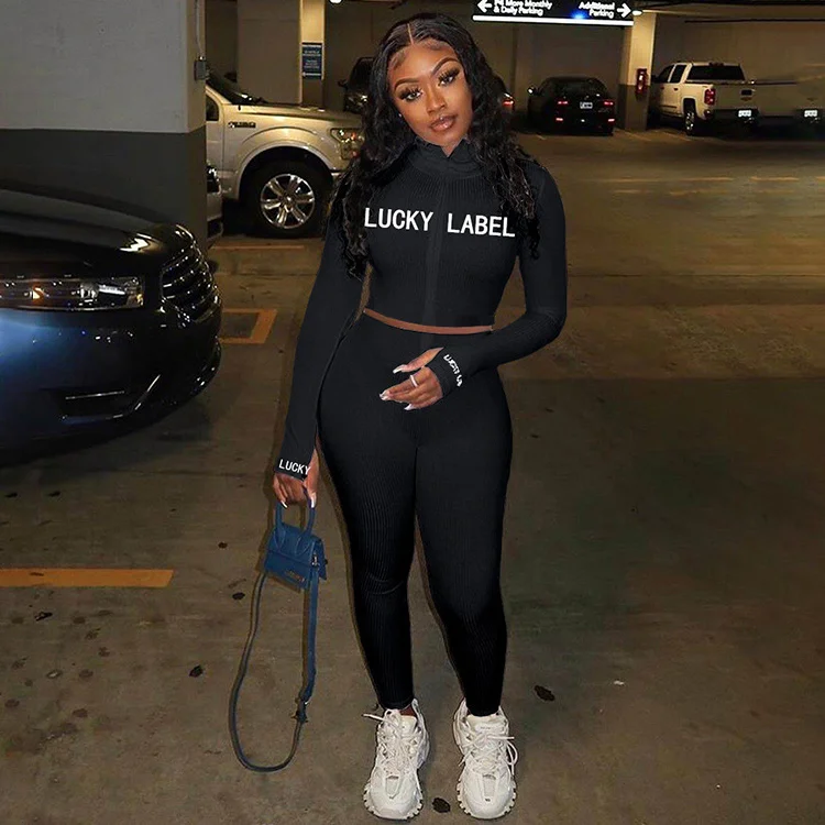 Hot Selling Letter Embroidery Zipper Up Women Clothing Two Pieces With Sexy Skinny Top And Long Pants Set For Women, Black,white,rose red
Hot Selling Letter Embroidery Zipper Up Women Clothing Two Pieces With Sexy Skinny Top And Long Pants Set For Women, Black,white,rose red