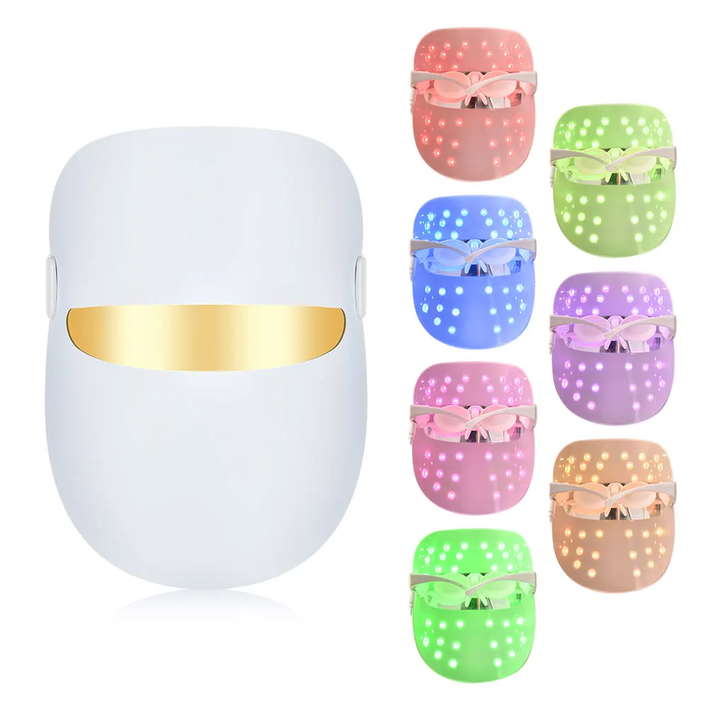 Rechargeable Skin Care Wrinkle Acne Treatment 7 Color Led Mask Wireless Led Facial Mask Therapy Led Beauty Mask
Rechargeable Skin Care Wrinkle Acne Treatment 7 Color Led Mask Wireless Led Facial Mask Therapy Led Beauty Mask