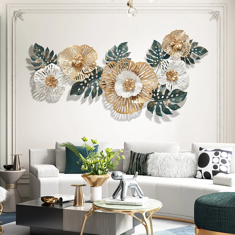 Luxury Hollow-out Leaves Metal Wall Decor Aesthetic Art 54.3"L x 22.4"H, Multi-color
Luxury Hollow-out Leaves Metal Wall Decor Aesthetic Art 54.3"L x 22.4"H, Multi-color