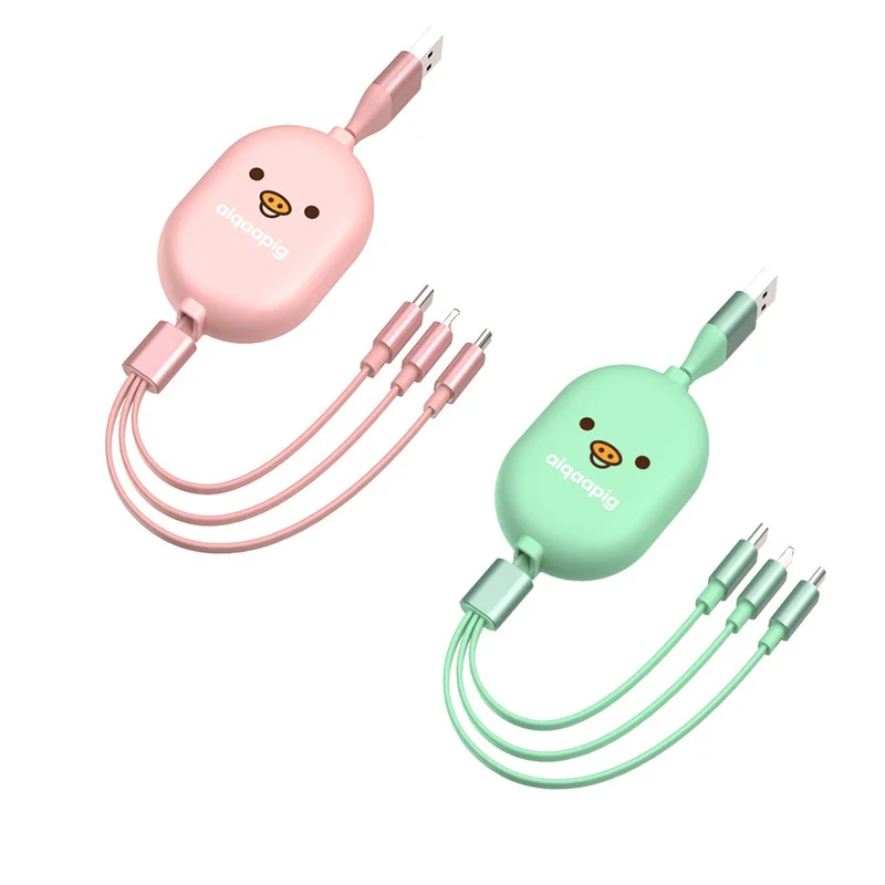 Free Shipping 1 Sample OK New Arrival For Travel Portable Retractable 3 in 1 USB Charging Cable for iPhone Micro Type-C, Yellow / pink / green / purple
Free Shipping 1 Sample OK New Arrival For Travel Portable Retractable 3 in 1 USB Charging Cable for iPhone Micro Type-C, Yellow / pink / green / purple