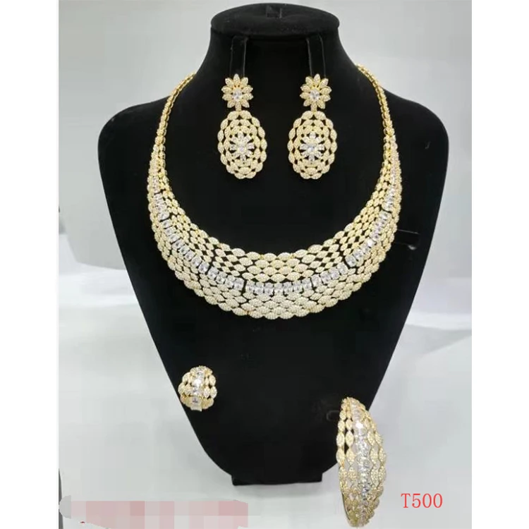 Set-104 Xuping women fashion gold plated luxury set dubai gold bridal jewelry set
Set-104 Xuping women fashion gold plated luxury set dubai gold bridal jewelry set