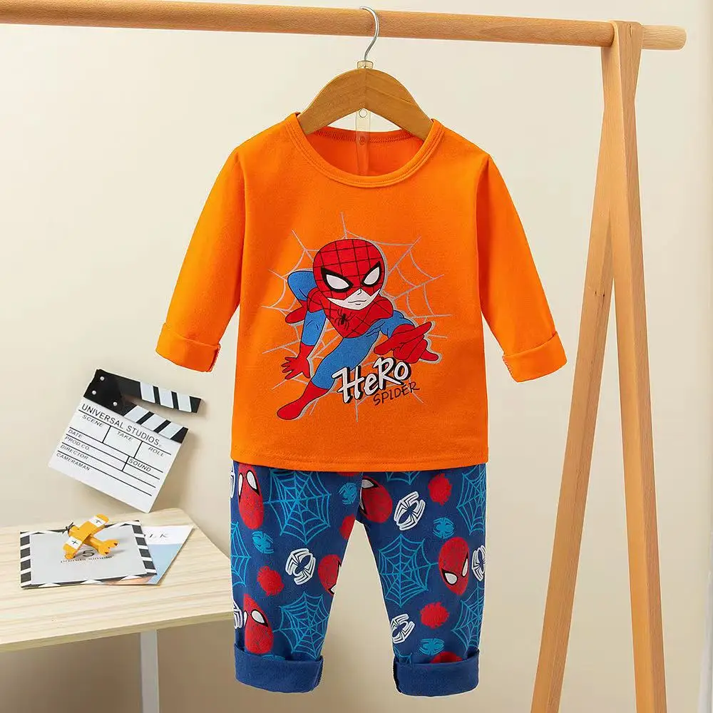 High-quality hot-selling autumn new underwear underwear set cotton long-sleeved cartoon boy home service
High-quality hot-selling autumn new underwear underwear set cotton long-sleeved cartoon boy home service