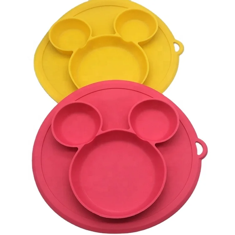OKSILICONE Amazon Hot Selling Food Grade Silicone Baby Dinner Plates Suction Baby Bowls Silicone Divided Toddler Baby Plates, 7 color or customized color
OKSILICONE Amazon Hot Selling Food Grade Silicone Baby Dinner Plates Suction Baby Bowls Silicone Divided Toddler Baby Plates, 7 color or customized color