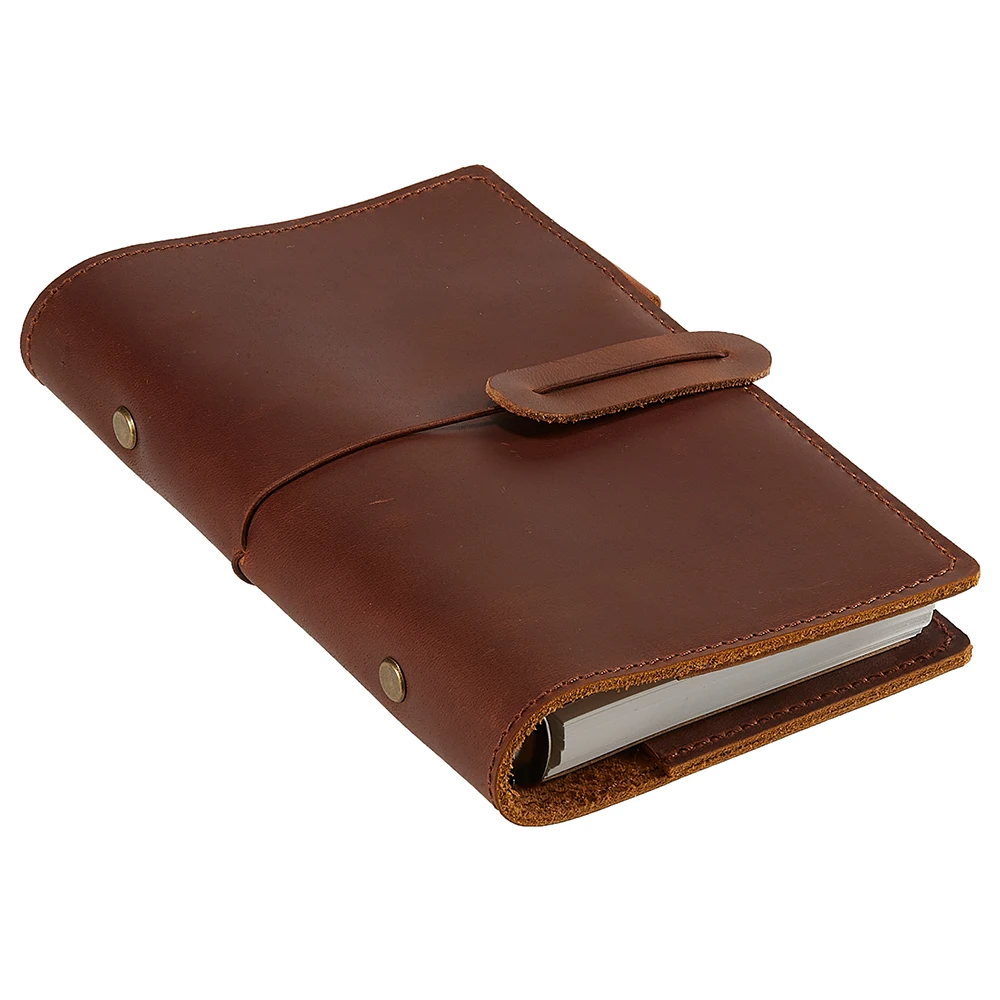 Traveller's size handmade Genuine Leather A6 Notebook Journal Vintage 100gsm Dowling Paper Loose-Leaf Design
Traveller's size handmade Genuine Leather A6 Notebook Journal Vintage 100gsm Dowling Paper Loose-Leaf Design