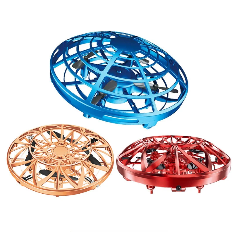 

Anti-collision Hand UFO Ball Flying Aircraft Infrared Induction RC Helicopter Toys Mini Drone for Children Kids RC Toy