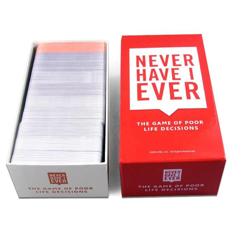 One shipment Fascinating adult card games play drunk card game, Red 
One shipment Fascinating adult card games play drunk card game, Red
