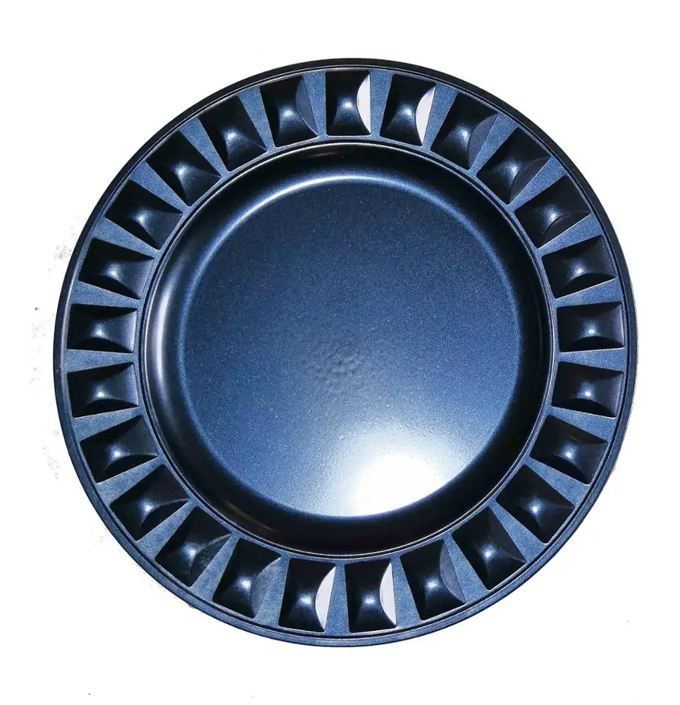 High quality wholesale cheap wedding decoration Simple blue plastic charger plates, Bule white
High quality wholesale cheap wedding decoration Simple blue plastic charger plates, Bule white