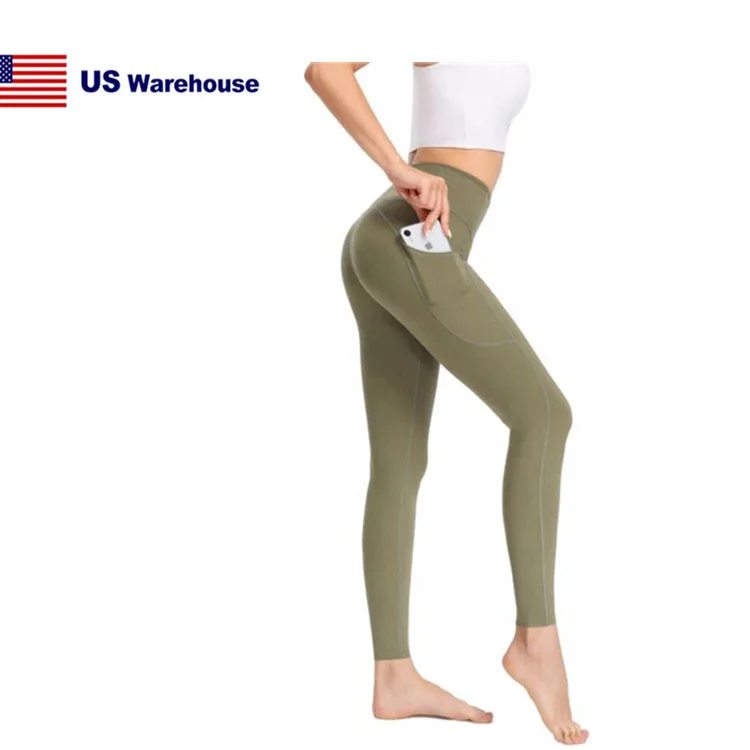 Spandex Nylon USA STOCK Women Yoga Sports Legging Solid High Waisted Full Length Pants for Workout Running with 4 Pockets
Spandex Nylon USA STOCK Women Yoga Sports Legging Solid High Waisted Full Length Pants for Workout Running with 4 Pockets