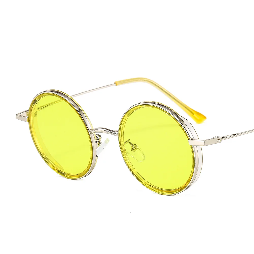 Wholesale low moq 2021 european new women fashionable metal vintage yellow ocean lens two circles sunglasses
Wholesale low moq 2021 european new women fashionable metal vintage yellow ocean lens two circles sunglasses