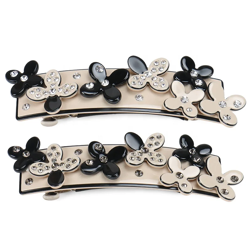 High Quality Acetate Hair Barrette Two Kinds of Color New Small Flower Hair Barrette for Women
High Quality Acetate Hair Barrette Two Kinds of Color New Small Flower Hair Barrette for Women