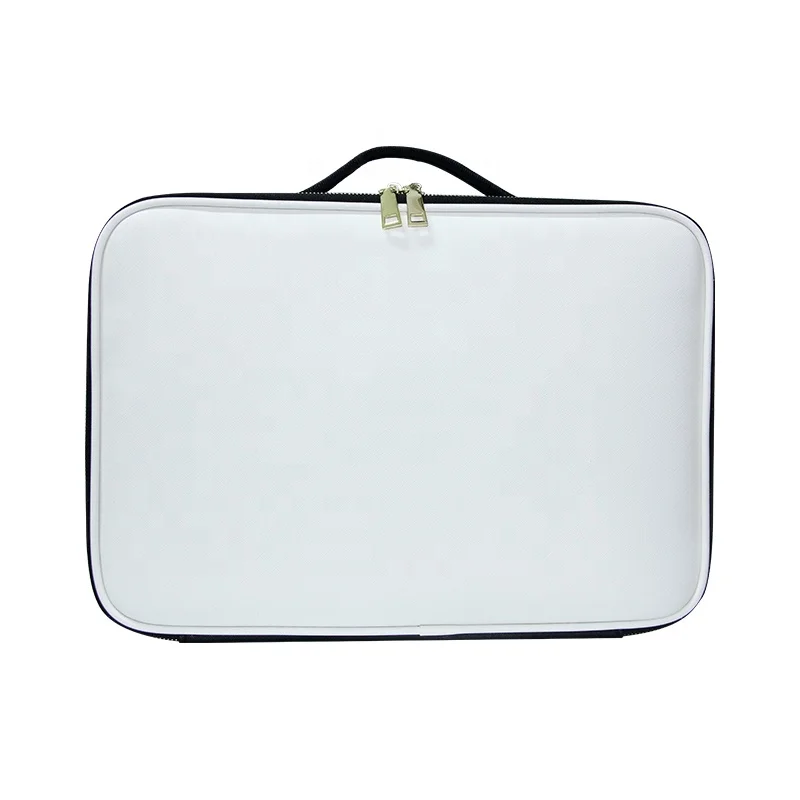 Portable Women Makeup Bags Pu Leather Travel Makeup bags Soft Makeup Train Case With Brush Holder, White & black
Portable Women Makeup Bags Pu Leather Travel Makeup bags Soft Makeup Train Case With Brush Holder, White & black
