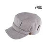 Youlimao brand adjustable custom new corduroy beret cheap berets