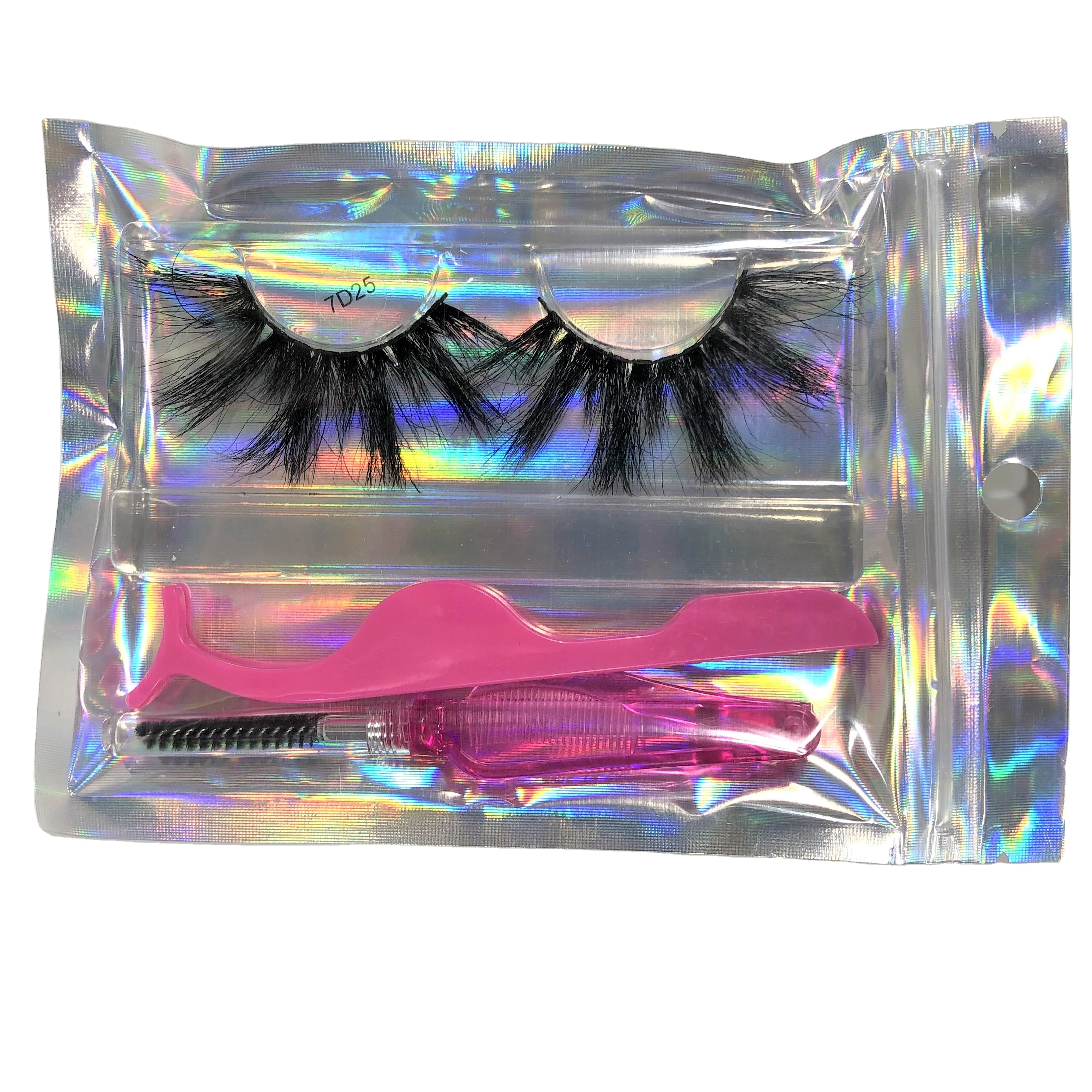 wholesale real 3d mink lashes custom packaging box private label mink strip eyelashes with holographic bag
wholesale real 3d mink lashes custom packaging box private label mink strip eyelashes with holographic bag