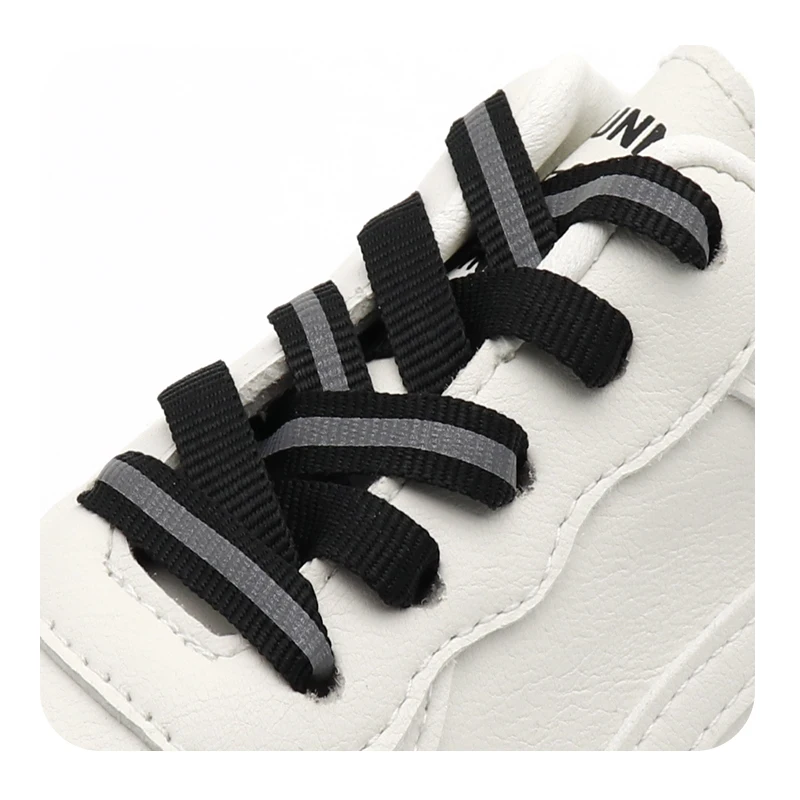 XuanSi 2021 New Fashion Design High Reflex 4M Flat Reflective Polyester Bling Shoelaces With High Quality, Customized
XuanSi 2021 New Fashion Design High Reflex 4M Flat Reflective Polyester Bling Shoelaces With High Quality, Customized