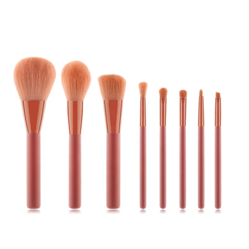 High Quality Professional orange color Makeup Brush 8 Piece Makeup Brush Set, Customized color accepted
High Quality Professional orange color Makeup Brush 8 Piece Makeup Brush Set, Customized color accepted