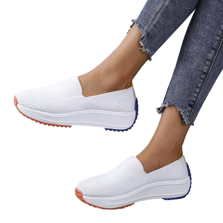 Factory Wholesales Fashion Large Size Women Breathable Mesh Upper Sports Shoes, White, black, dark brown
Factory Wholesales Fashion Large Size Women Breathable Mesh Upper Sports Shoes, White, black, dark brown