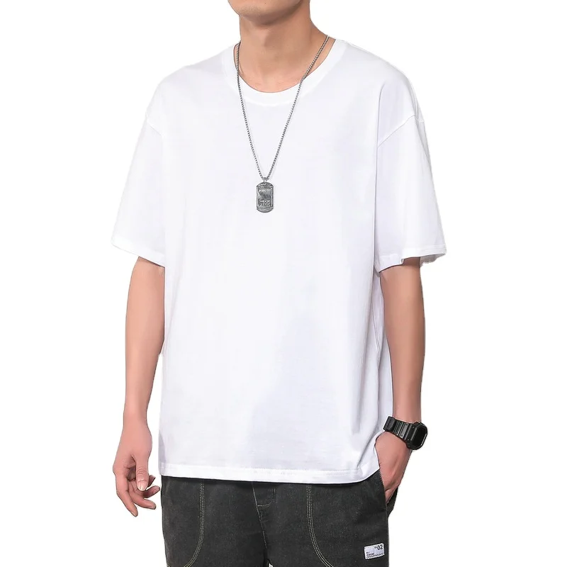 Short sleeve t-shirt men 2020 summer new Korean cotton t-shirt men's round neck loose half sleeve men's clothes fashion, Shown
Short sleeve t-shirt men 2020 summer new Korean cotton t-shirt men's round neck loose half sleeve men's clothes fashion, Shown
