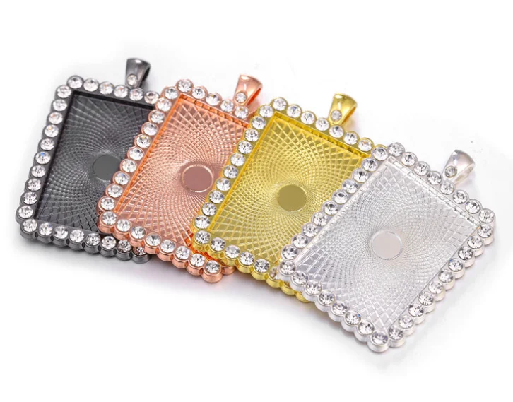 hot rhinestone square photo frame rectangle metal Base for jewelry making custom picture frame metal tray bezel with crystals
hot rhinestone square photo frame rectangle metal Base for jewelry making custom picture frame metal tray bezel with crystals