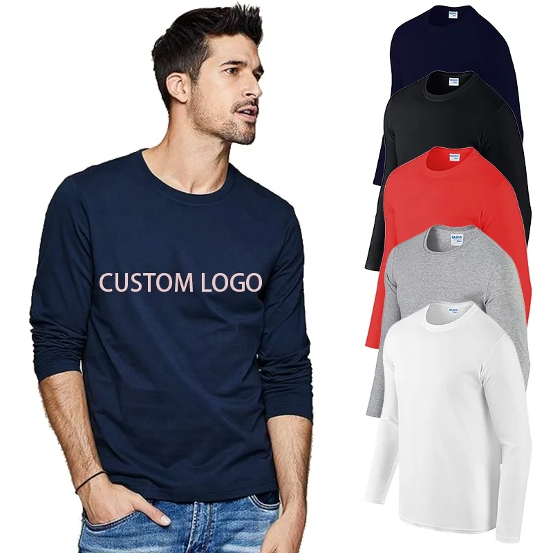 Hot Selling 100% Cotton Men Custom T Shirt Long Sleeve Silk Screen Printing Unisex Blank Gym Long Sleeve T Shirt Mens
Hot Selling 100% Cotton Men Custom T Shirt Long Sleeve Silk Screen Printing Unisex Blank Gym Long Sleeve T Shirt Mens