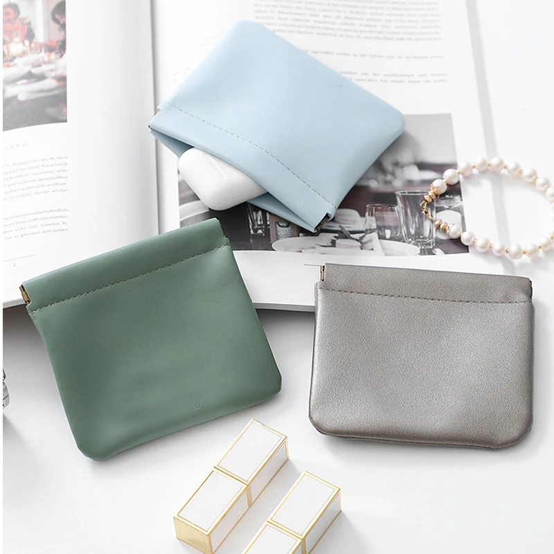 No Zipper Self-Closing Small Lambskin Cosmetic Pocket Bags Pu Makeup Storage Pouches
No Zipper Self-Closing Small Lambskin Cosmetic Pocket Bags Pu Makeup Storage Pouches