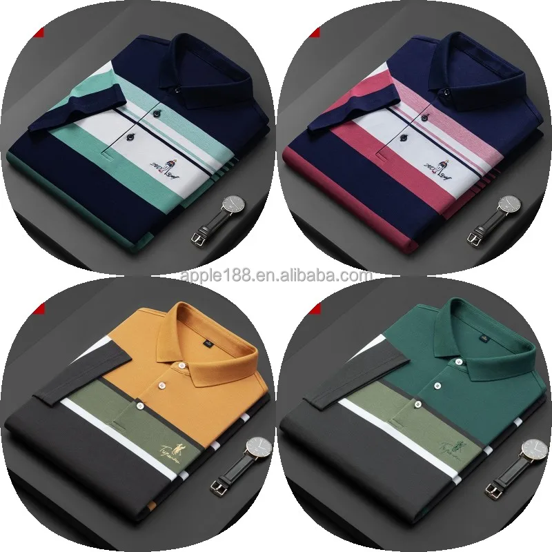 Custom logo seamless belt pure cotton solid color ordinary Golf blank T-shirt polo shirt, Customized color
Custom logo seamless belt pure cotton solid color ordinary Golf blank T-shirt polo shirt, Customized color