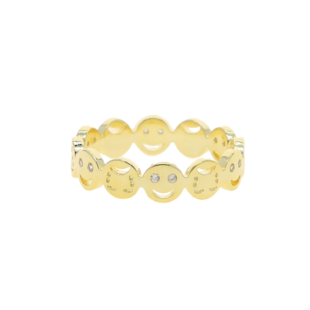 Happy Smiley Face Rings For Women Girls Cute Gold Plated Rings Personality Female Jewelry Gift, Customized
Happy Smiley Face Rings For Women Girls Cute Gold Plated Rings Personality Female Jewelry Gift, Customized