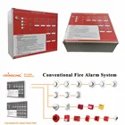 Orinsong small size 2 zone fire alarm control panel MCU design for fire alarm system for Middle East Market
