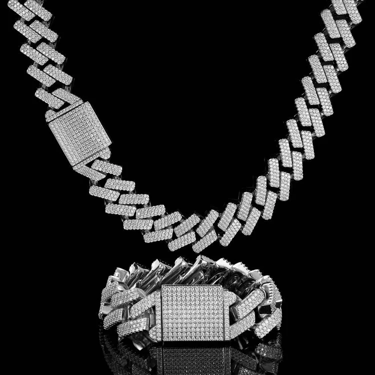 GZYS JEWELRY 20mm Hot Sale Hip Hop CZ Micro Paved 18k Gold Plated Mens Prong Cuban Necklace Chains
GZYS JEWELRY 20mm Hot Sale Hip Hop CZ Micro Paved 18k Gold Plated Mens Prong Cuban Necklace Chains