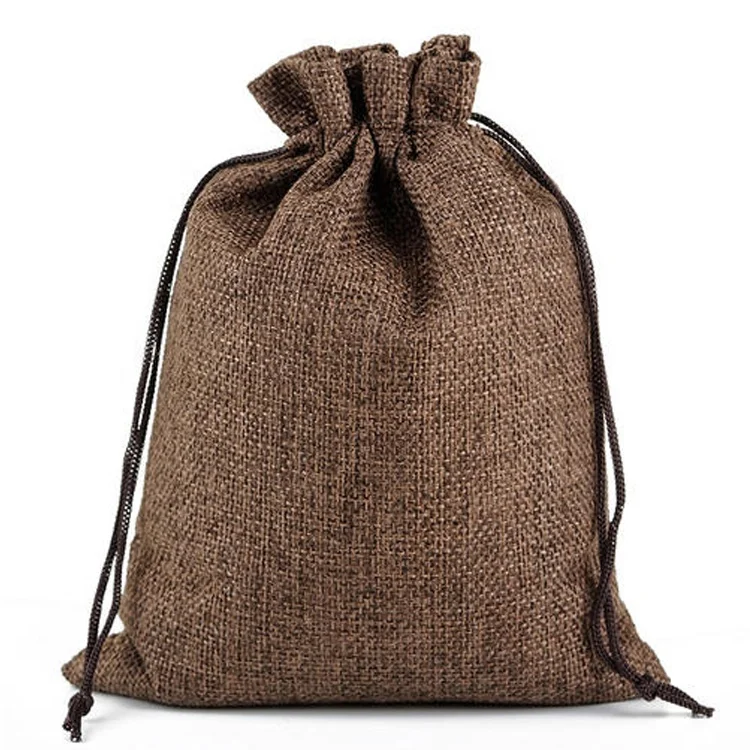 China Made Cheap price Eco Friendly Jute Gift Bag large Jute Drawstring Bag, Brown or customized
China Made Cheap price Eco Friendly Jute Gift Bag large Jute Drawstring Bag, Brown or customized