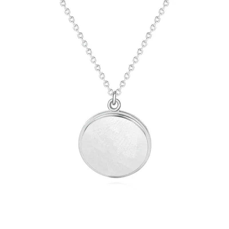 Superior Design Coin With Shadow Fashion Sterling Silver 925 Jewelry Necklace Women
Superior Design Coin With Shadow Fashion Sterling Silver 925 Jewelry Necklace Women
