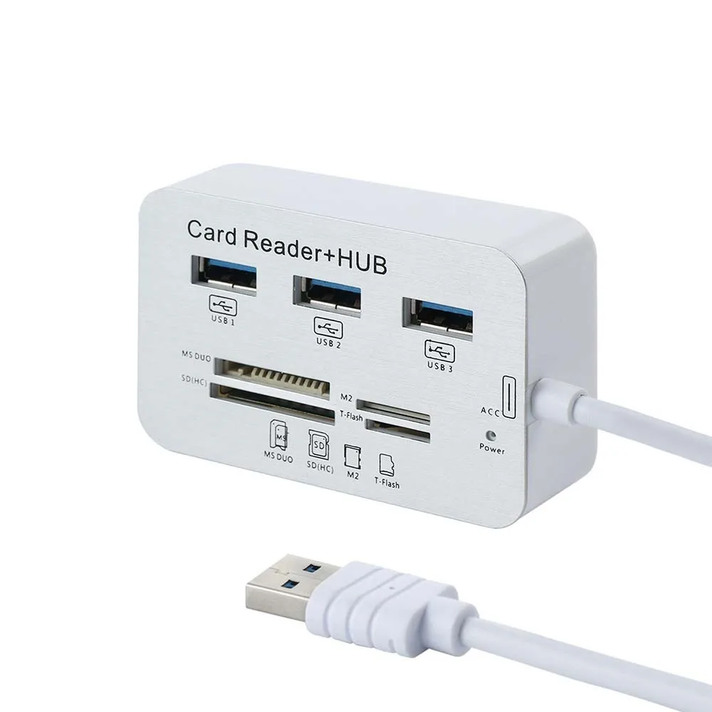 GAZ-US03 Super Speed USB Hub 3.0 3 Ports Hub USB Splitter fast transmission High Quality Smart Home Hub with card reader
GAZ-US03 Super Speed USB Hub 3.0 3 Ports Hub USB Splitter fast transmission High Quality Smart Home Hub with card reader