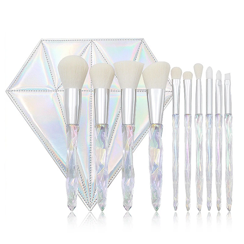 Best Selling Diamond Laser PU Leather 10 Pieces Brush Makeup Brush Case Set Cosmetic Bag for Women Ladies Girl, Sliver & colorful
Best Selling Diamond Laser PU Leather 10 Pieces Brush Makeup Brush Case Set Cosmetic Bag for Women Ladies Girl, Sliver & colorful
