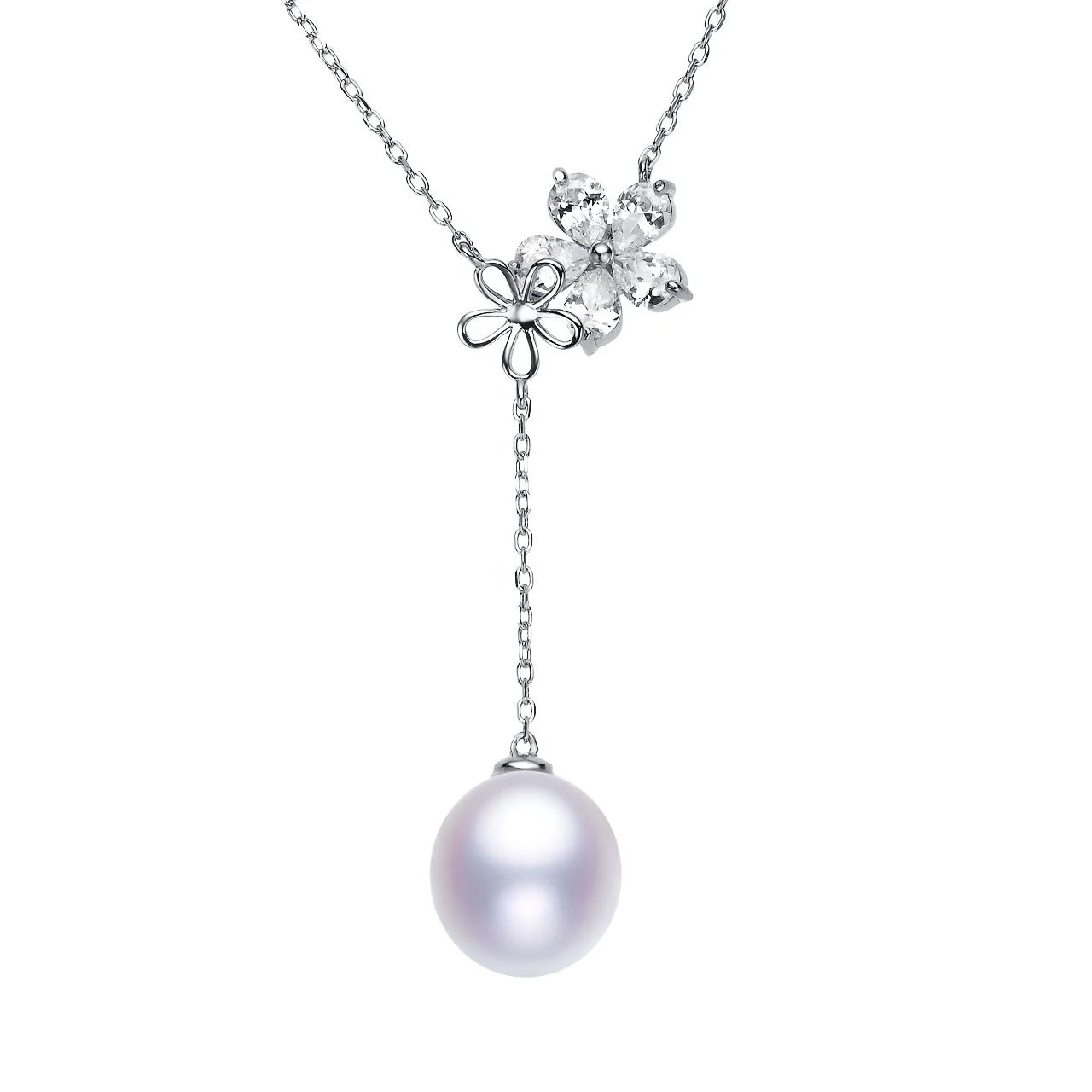 Popular Marvellous Design S925 Sterling Silver Flower Pearl Jewelry Real Natural Pearls Pendant Necklace
Popular Marvellous Design S925 Sterling Silver Flower Pearl Jewelry Real Natural Pearls Pendant Necklace