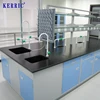 Customizable School Science Laboratory Table Furniture Lab Sink Bench